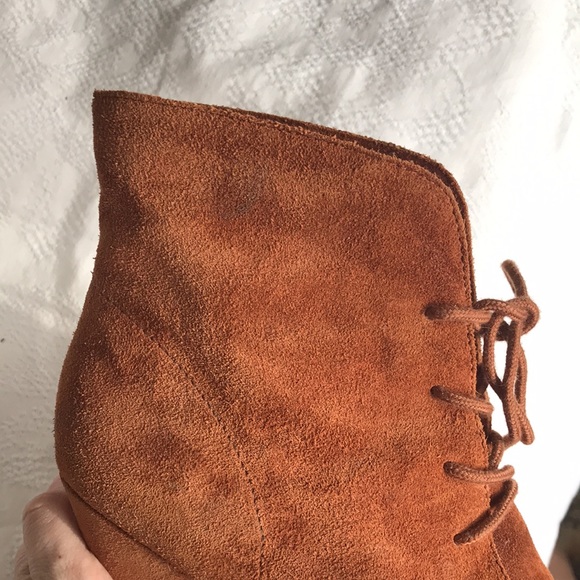 Kors Michael Kors Lace up Wedge Ankle Boot - Picture 10 of 17